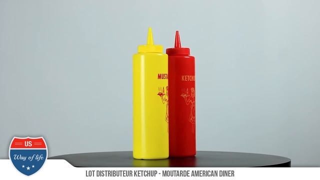 Lot distributeur ketchup moutarde Vintage USA смотреть онлайн