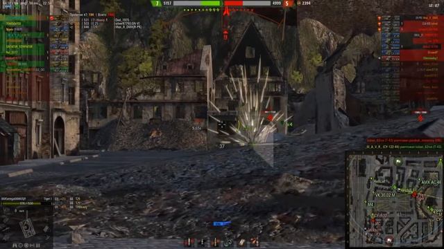 WOT -Tiger I . Бой на МАСТЕРА. смотреть онлайн