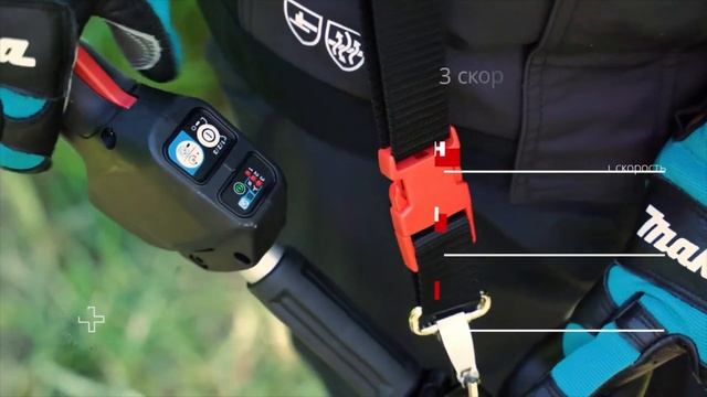 Makita DUR368L обзор аккумуляторной травокосилки смотреть онлайн