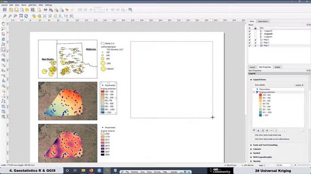Universal Kriging. #8 Mapping Kriging. смотреть онлайн