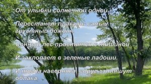 "Улыбка"   Песня из мультфильма Крошка Енот