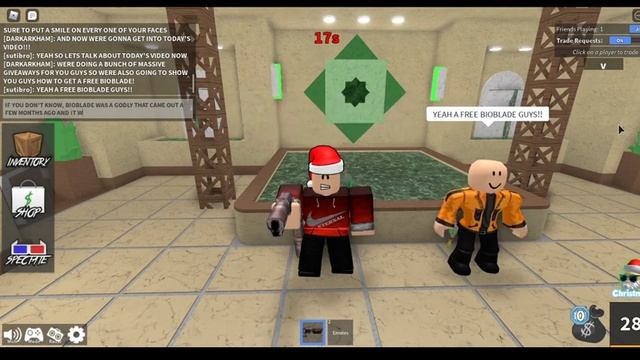 *FREE CODE* NEW CHROMA BIOBLADE CODE IN MM2 FOR CHRISTMAS! | FREE MM2 GODLY CODES WORKING! смотреть онлайн