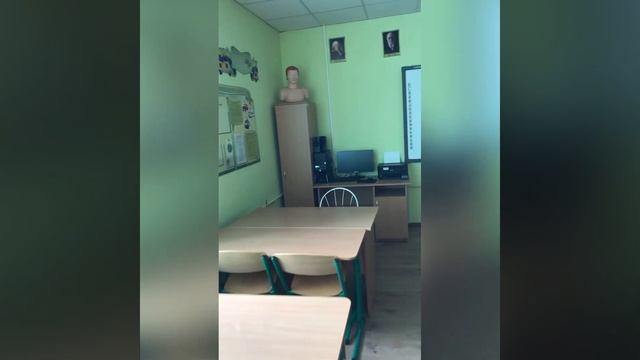 Кабінет біології. Замулинецький ліцей. смотреть онлайн