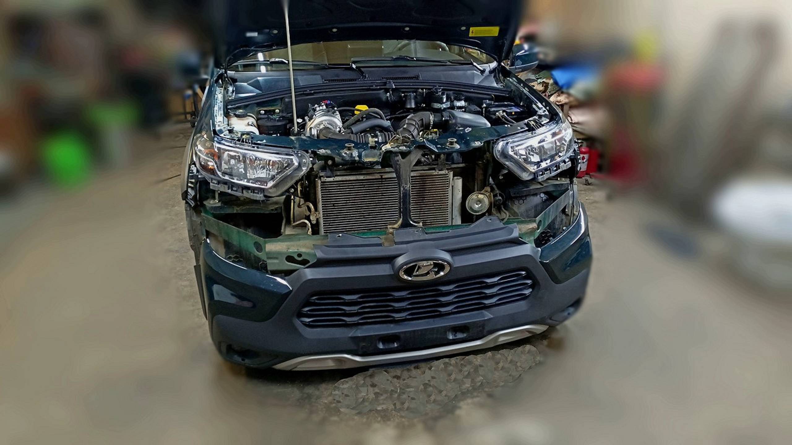 Снятие переднего бампера Niva Travel смотреть онлайн