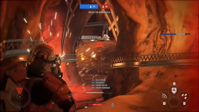 STAR WARS Battlefront II Clone Commando Boss Mod смотреть онлайн