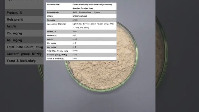Selenium Enriched Yeast смотреть онлайн