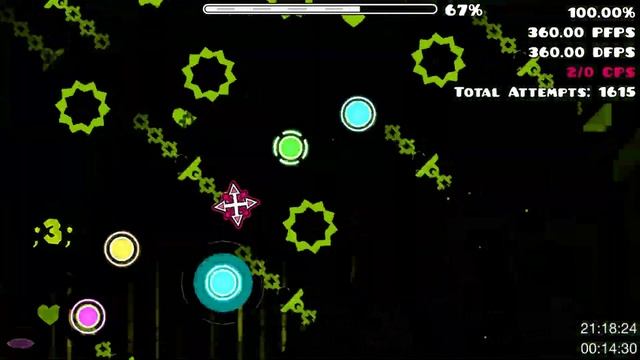 "Down Bass" 100% by Riot & Spectruh | Geometry Dash [2.11] смотреть онлайн