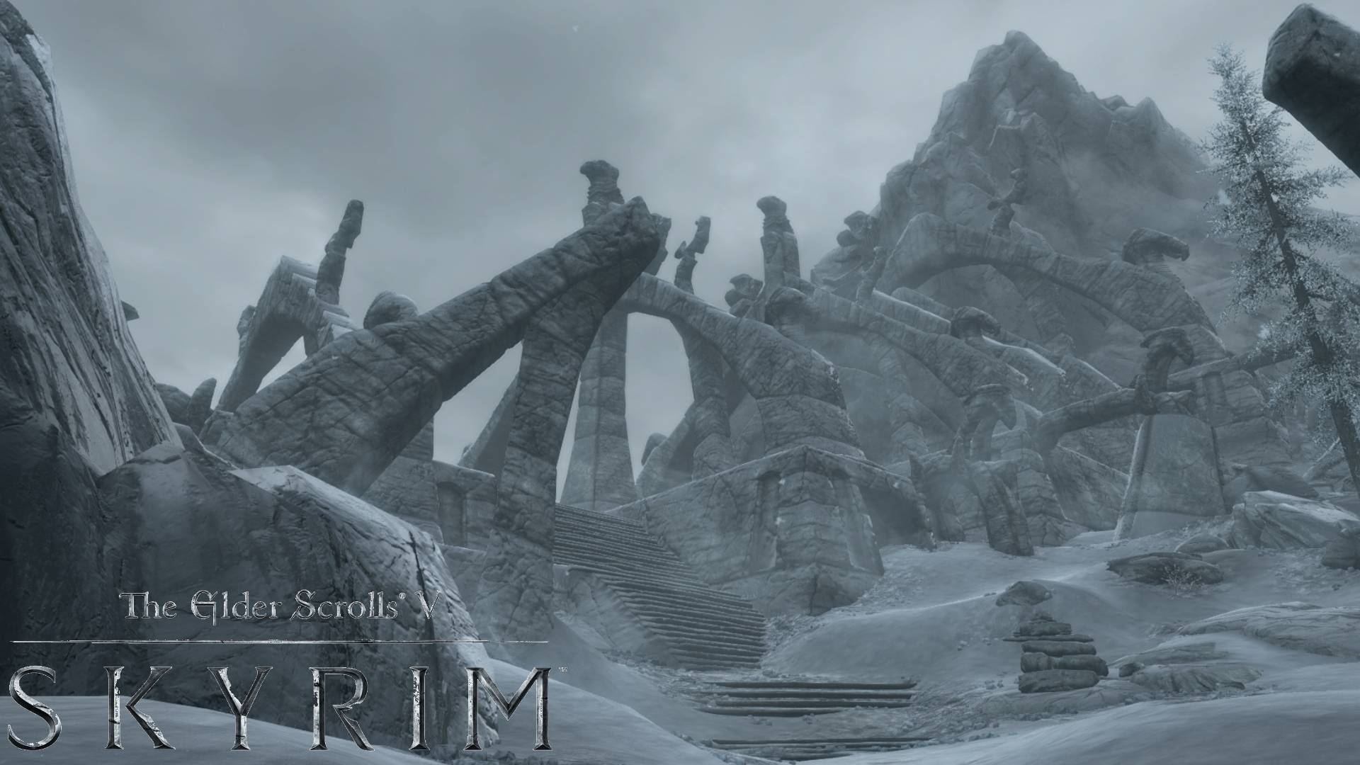 "ВЕТРЕНЫЙ ПИК" The Elder Scrolls V: Skyrim Прохождение №2 смотреть онлайн