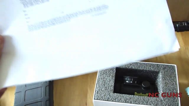 Bushnell Trophy TRS-25 1x Red Dot Sight Unboxing смотреть онлайн