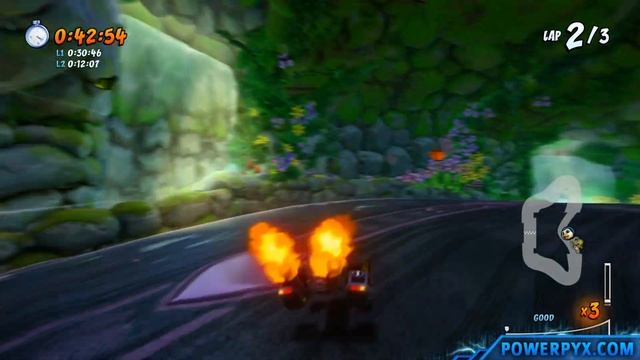 Crash Team Racing Nitro Fueled - Coco Park - Oxide & Tropy Time Trial смотреть онлайн