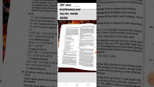 IIt jam biotechnology solved paper 2020//like.and subscribe👈👈🤳 смотреть онлайн