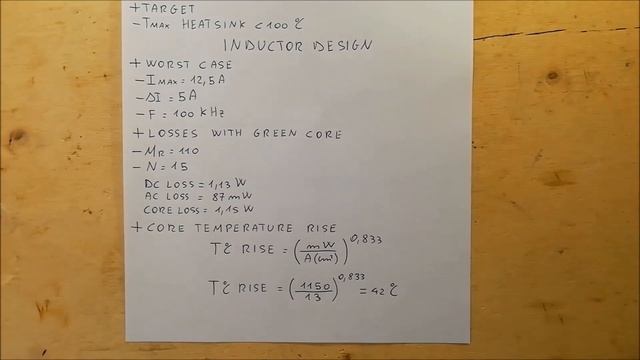 Synchronous buck MK I (Ep.2) - Heatsink and inductor design - #93 смотреть онлайн