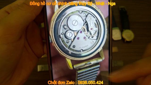Giao lưu lô đồng hồ cơ cổ chính hãng Thụy Sỹ - Nhật ( Video mới ngày 22/9/2021) смотреть онлайн