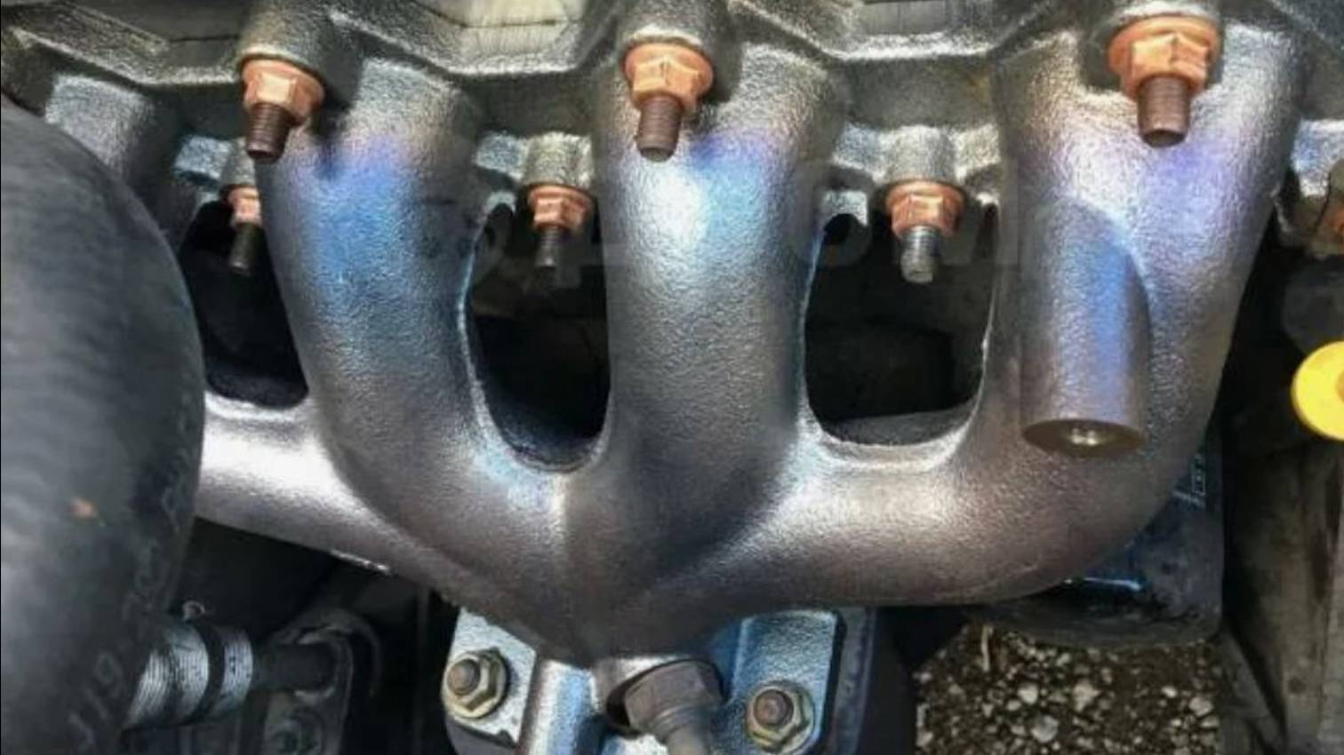 Замена выпускного коллектора,на Шевроле Авео Т200.1.6 смотреть онлайн