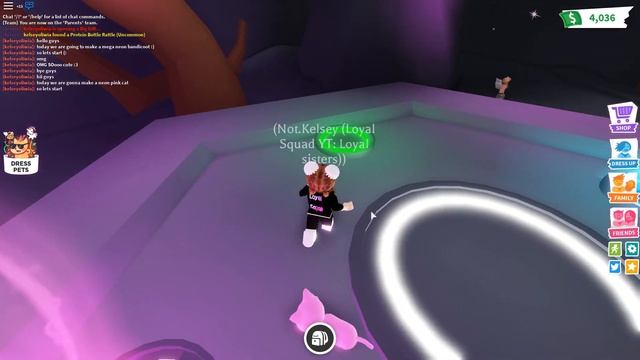 Neon Pink cat @ adopt me roblox смотреть онлайн