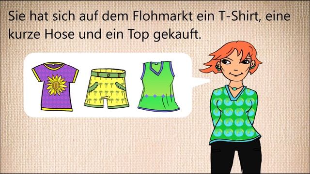 Deutsch lernen: Dialoge / Kleidung kaufen / shopping / German lesson: clothing / A2 / B1 смотреть онлайн