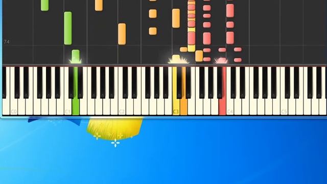 me and bobby mcgee karaoke songs NifterDotCom [Piano tutorial by Synthesia] смотреть онлайн