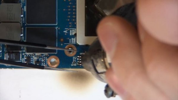 Вызвон контактов на плате и восстановление контактов