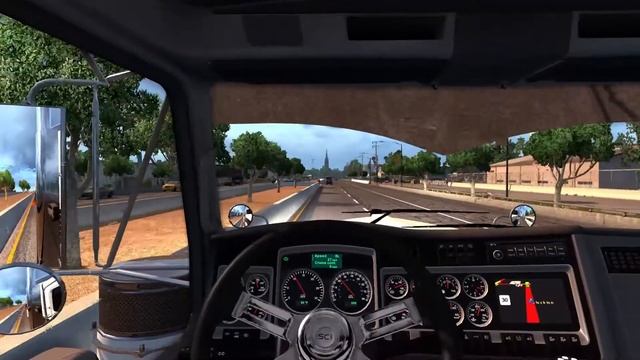 American Truck Simulator. Kenworth W900 From Bakersfield To Sacramento