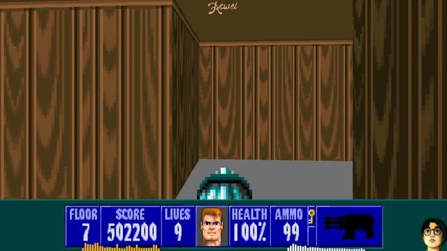 Wolfenstein 3D (1992) ► Part 27: E3M7 ► I am Death Incarnate! ► 100% смотреть онлайн