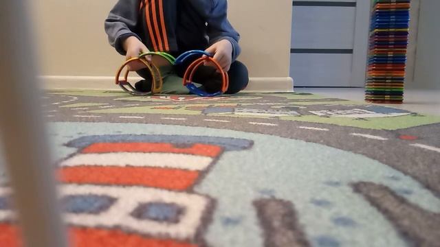 Что можно сделать из ПОЛУкругов Magformers. смотреть онлайн