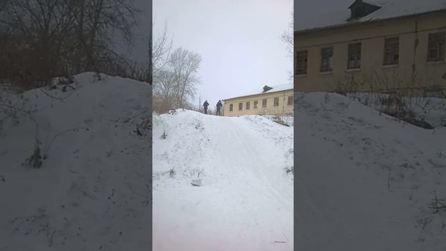 ВЛОГ: ОПАСНАЯ ГОРКА, ЗИМА 2016-2017 смотреть онлайн