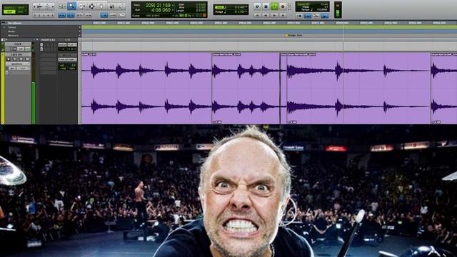 Lars Ulrich Quantized - Master Of Puppets Drum Track 21/32