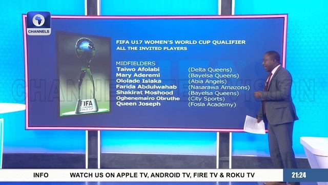Sanwo-Olu Receives Chess Master Onakoya, EPL Title Race + More | Sports Tonight смотреть онлайн