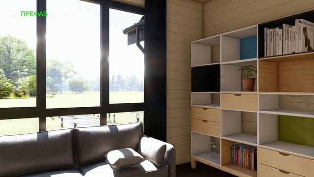 Каркасный дом Вега 177-2 по PREFAB технологии👍🤩🎁 #деревянныйдом #префабдом #модульныйдом #дом смотреть онлайн