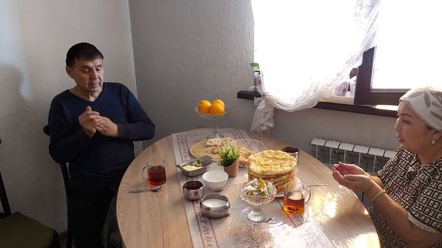 Ораза айт кабыл болсын🤲!#7 лепешек🥞#на айт к Айше🫖🥮#наурыз коже🍛😋 смотреть онлайн