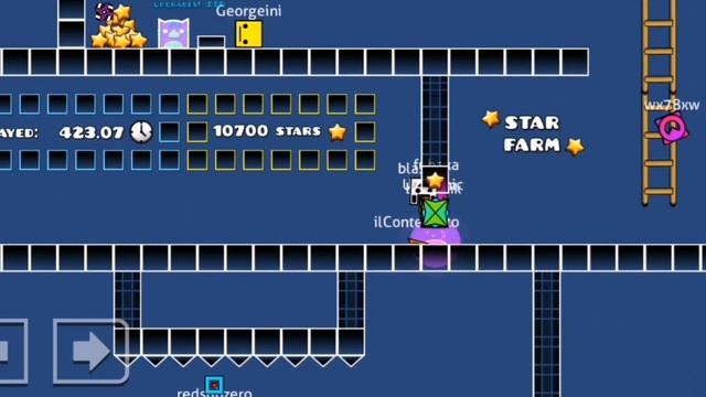 Играю в мультиплеер в Geometry Dash 2.2 смотреть онлайн