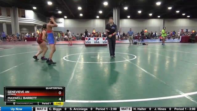 Novice 117 Genevieve An Georgia Vs Maxwell Barrett Florida смотреть онлайн