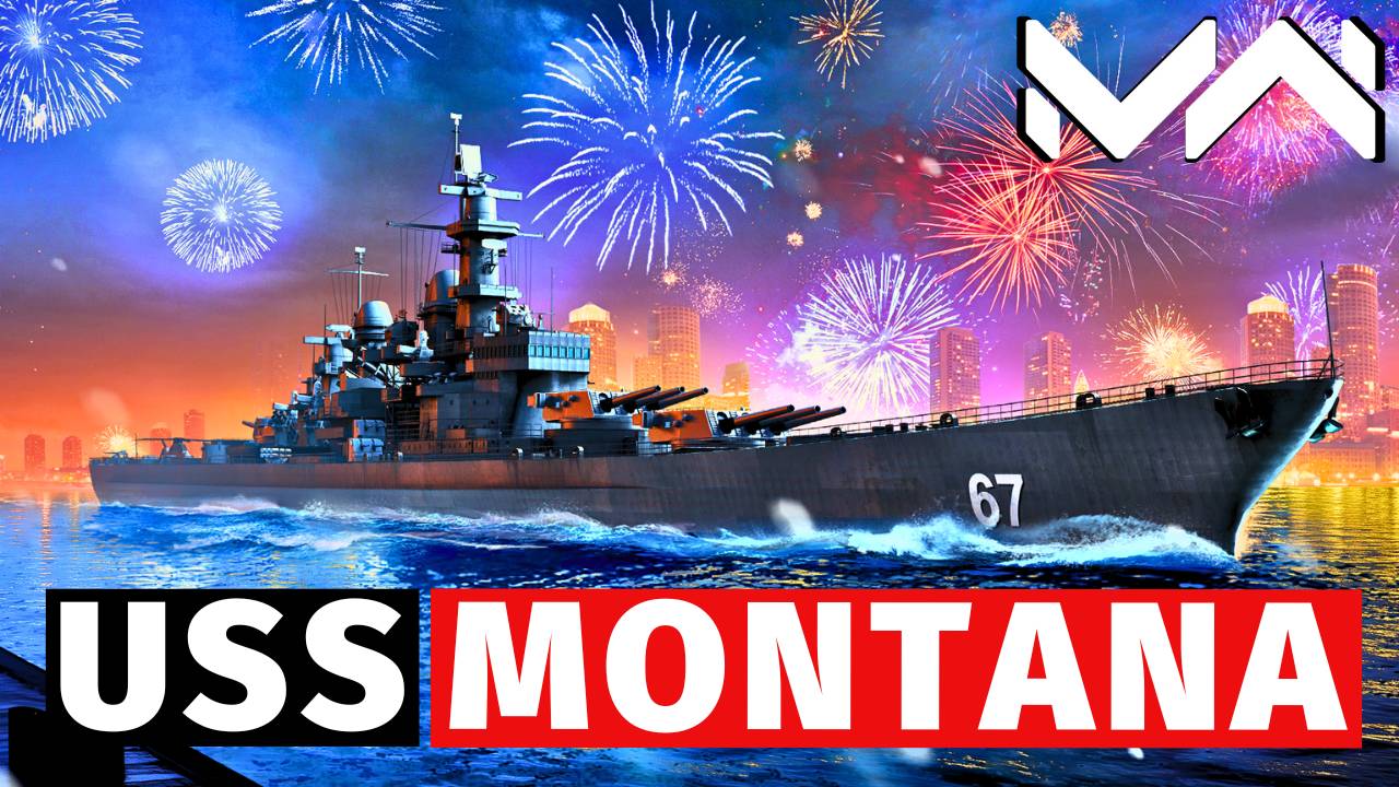 MODERN WARSHIPS | ОБЗОР | USS MONTANA смотреть онлайн