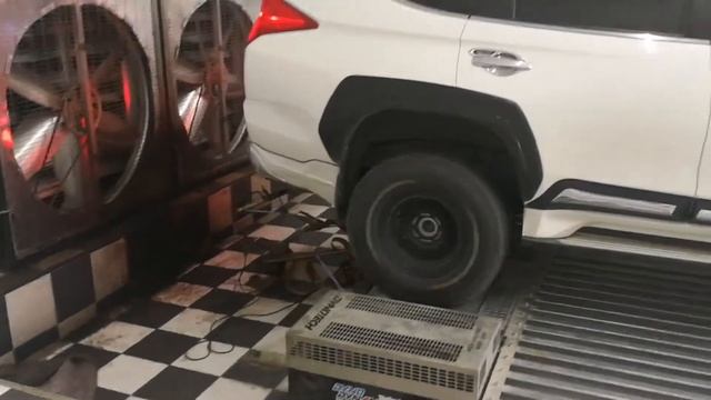 DYNO TEST ALL NEW PAJERO SPORT part 9 смотреть онлайн