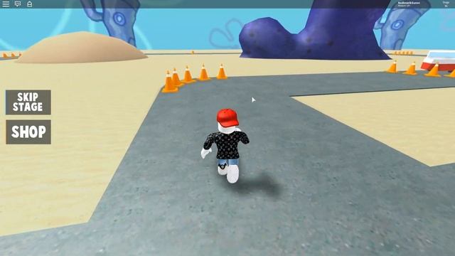 Побывали в желудке Gary !!! Убегаем из Красти краб !!! Roblox смотреть онлайн