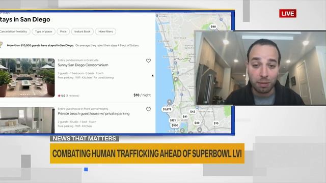 Airbnb discusses combatting human trafficking смотреть онлайн