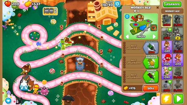 Bloons TD 6 PC - EASY MODE GAMEPLAY - CANDY FALLS FULL #10 #bloonstd6 #gameplay #bloonstd #gaming смотреть онлайн