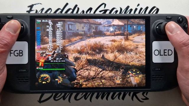 Fallout 4 Next Gen Update - REAL FPS !!! On Steam Deck OLED With Steam OS 3.7