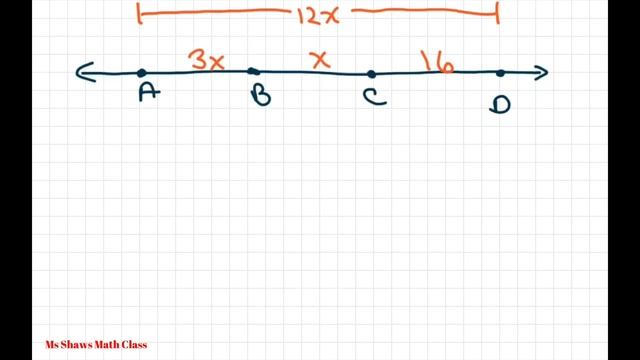 Find the Distance from City A, B, C, D by solving for x. Segment Addition Postulate смотреть онлайн