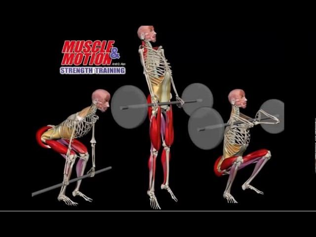 Взятие штанги на грудь