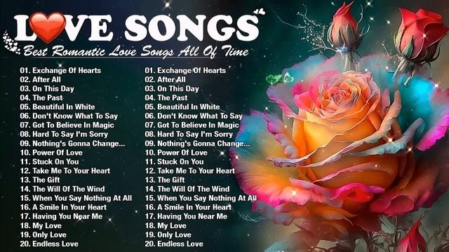 Best Romantic Love Songs 2023 💖 Love Songs 80s 90s Playlist English 💖 Old Love Songs 80's 90's