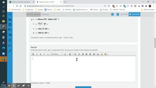 Module 2 Velocity Vectors Part 2| Precalculus Unit 5 смотреть онлайн