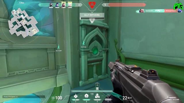 #4 Valorant viper main | Match highlights | Valorant gameplay | Lotus map Viper | #ptg_gamer смотреть онлайн