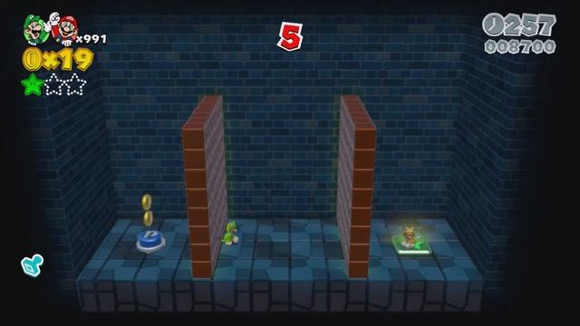 Super Mario 3D World [Co-op Part 21] - Bowser's World смотреть онлайн