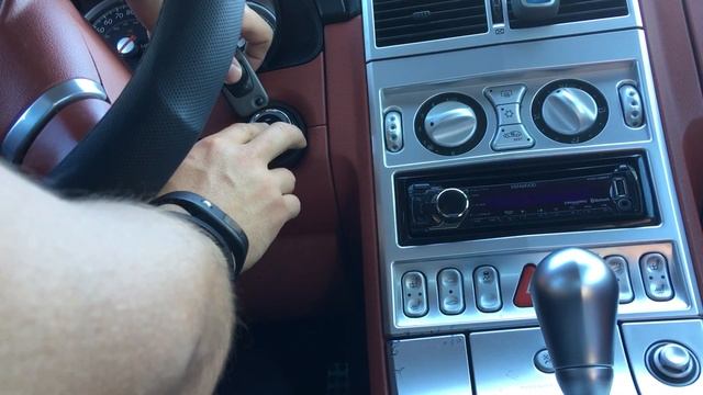 Push to start button key on Chrysler Crossfire / Mercedes смотреть онлайн