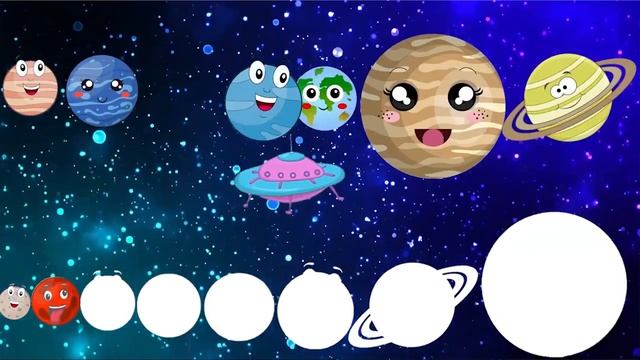 Planets Order for Kids 3| Planet for BABY | Mercury Venus Earth Mars Jupiter Saturn Uranus Neptune смотреть онлайн