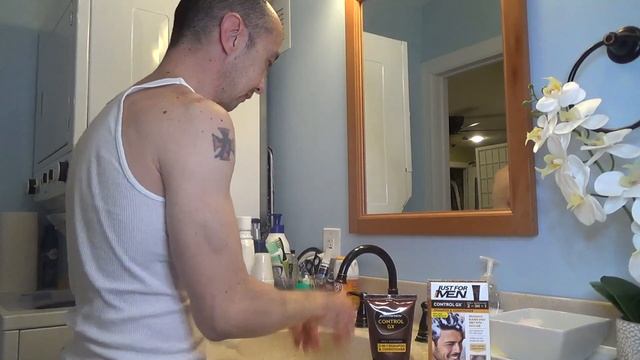 JUST FOR MEN CONTROL GX GREY REDUCING SHAMPOO AND CONDITIONER CUSTOMER REVIEW AND DEMONSTRATION смотреть онлайн