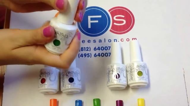 Коллекция Gelish Rio Neon — изумительные неоновые оттенки смотреть онлайн