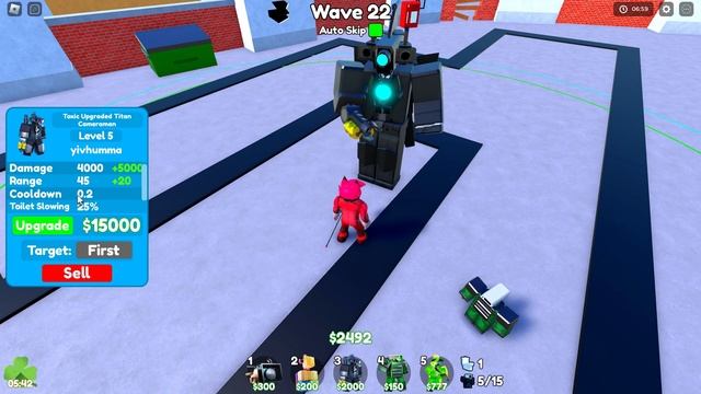 Toilet tower defense|Toxic Upgrade Titan camera man เก่งขนาดไหน? ไปหาคําตอบกัน!!!|Pha2554 ch смотреть онлайн