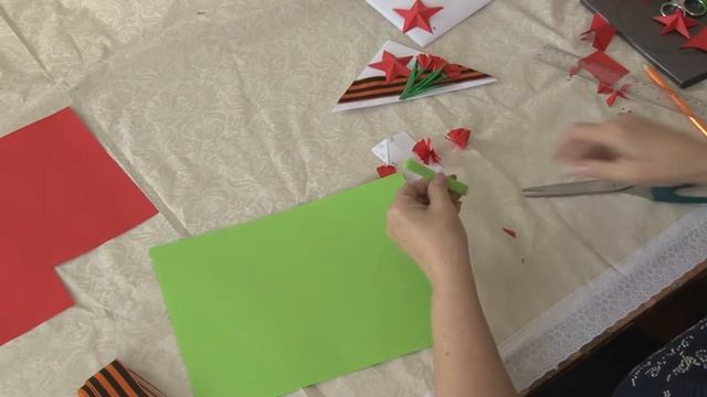Мастер - класс "Победная открытка" смотреть онлайн